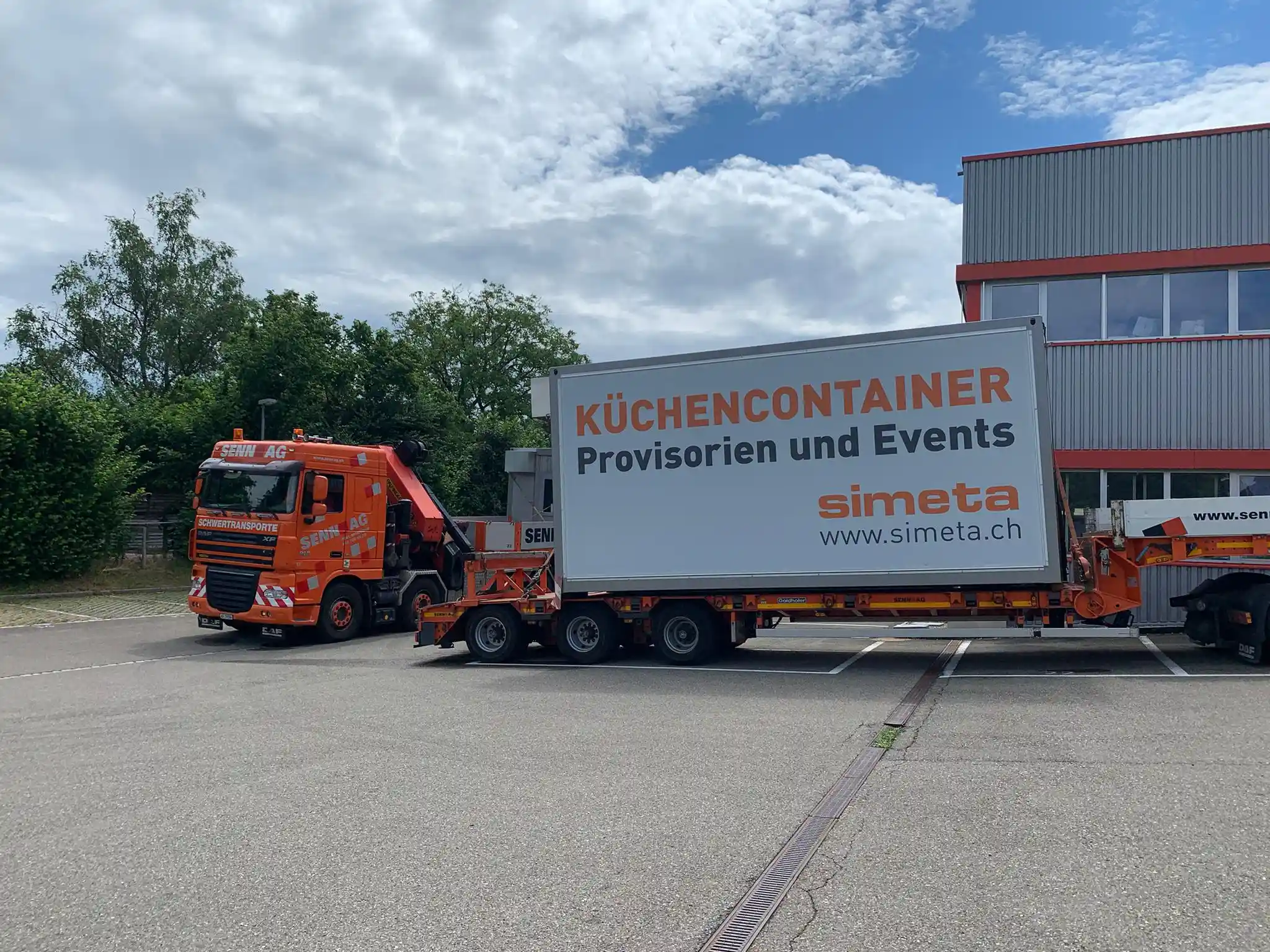 Küchencontainer Banner