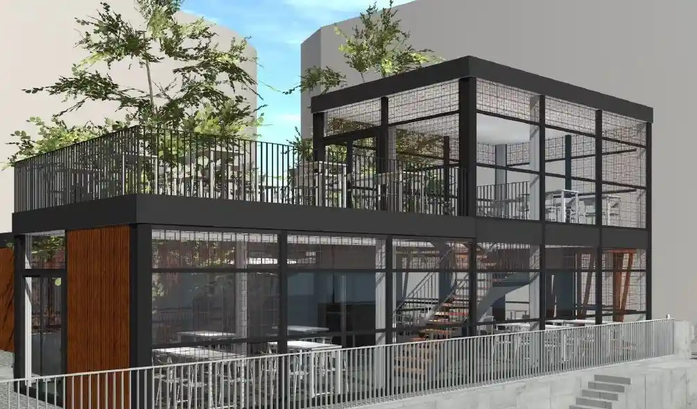 Temporär bauten Bild 2